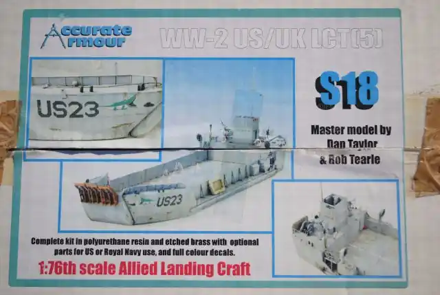 Accurate Armour S18 WW-2 US/UK LCT(5) Landing Craft Lage Prijs